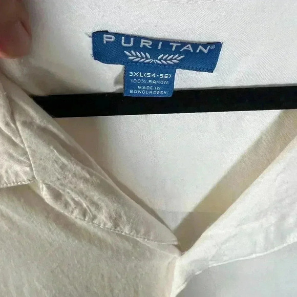 Puritan Men's 3XL Drink/ Cocktail button down shirt - Picture 2 of 5